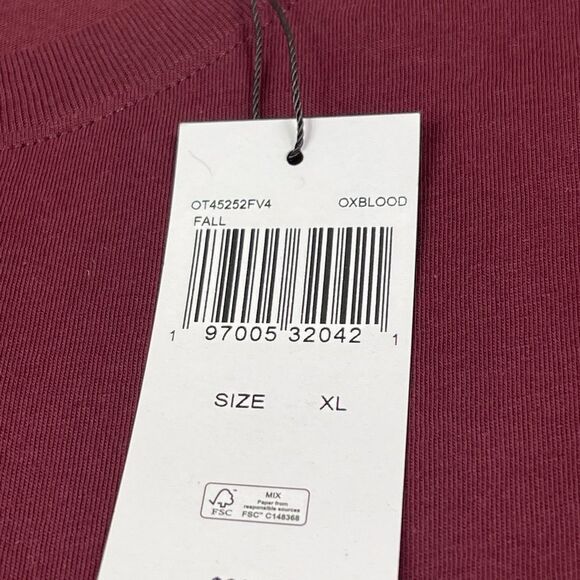 Michael Kors Burgundy T-Shirt - Picture 8 of 8